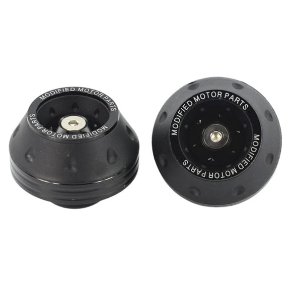 Ftrimoun Motorcycle Scooter Crash Wheel Protection Pads Front Shock Absorber Protector