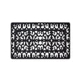 thumbnail image 5 of JML Non-Slip Microfiber & Rubber Doormat - Soft Entryway Rug for Home/Office (16"x24") - Easy Clean Door Mat for Indoor/Outdoor Use, Decorative Metal Panel Pattern, 5 of 5