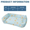 thumbnail image 2 of Cama refrescante para perros, cama de seda fría para dormir en verano para perros pequeños y gatos, camas para mascotas transpirables y lavables con base antideslizante, mantiene fresca a la mascota, 2 of 5