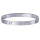 thumbnail image 3 of Love Series Pulsera Brazalete Diseño de tornillo Bisagra Joyería de acero inoxidable, 3 of 7