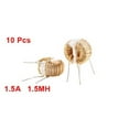 thumbnail image 2 of 10 x Common Mode Toroid Toroidal Inductor 1.5MH 50mOhm 1.5Amp Coil, 2 of 2