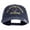 Navy, variant on 1st Marine Division Veteran Embroidered Washed Solid Pigment Dyed Cotton Twill Brass Buckle Cap - Black OSFM