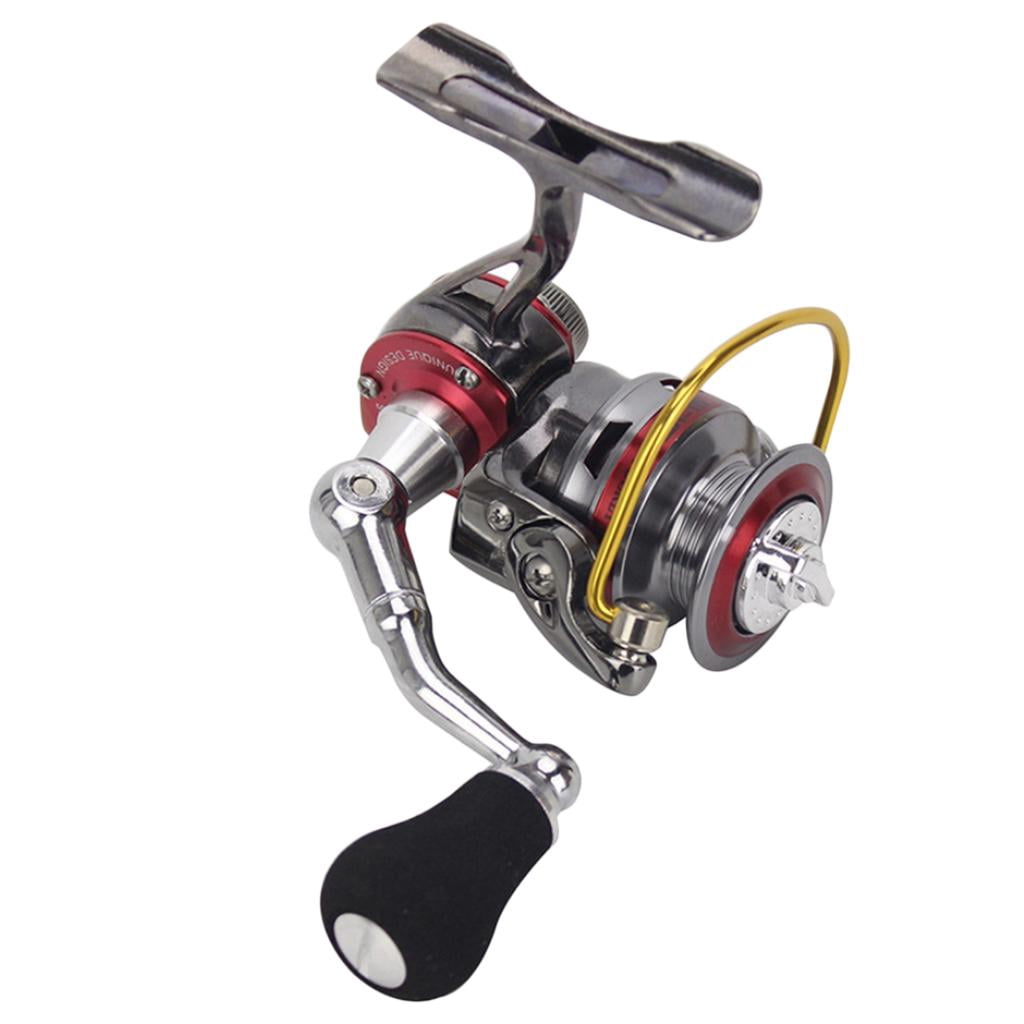 Axioma Zinc Alloy Mini Fishing Reel 3+1BB Fishing Tackles 175g Red
