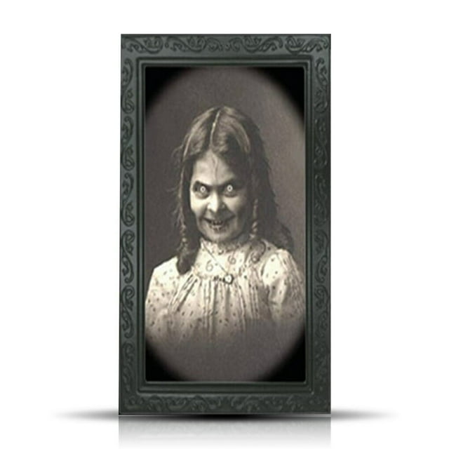 ”Halloween Picture Frame Party Horror Scary TPE Photo Home Hotel Haunted House Decorations B027”