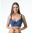 thumbnail image 5 of Women Bras 6 Pack of T-shirt Bra B Cup C Cup D Cup DD Cup DDD Cup 32B (8611), 5 of 7