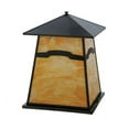 thumbnail image 4 of Meyda Tiffany 142972 Stillwater 4 Light 14" Tall Pier Mount Post Light - Brown, 4 of 5