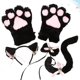thumbnail image 2 of 5 st Kreativa Katt Cosplay Kostym Kattunge Svansöron Krage Tassar G, 2 of 5