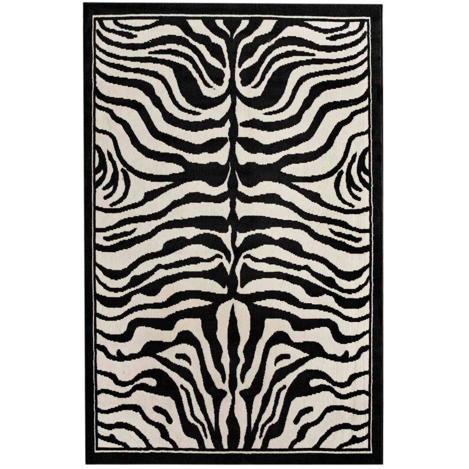 nuLOOM MachineMade Contemporary Zebra Print Area Rug