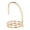 Gold, variant on BOKYAN Women's Finger Nail Ring Electroplated Copper Finger Tip Manicure Jewelry Adjustable Decorative Nail Art Accessory for Party Daily Life, Gold Finish, 1.96 inches / 5.00 cm Length