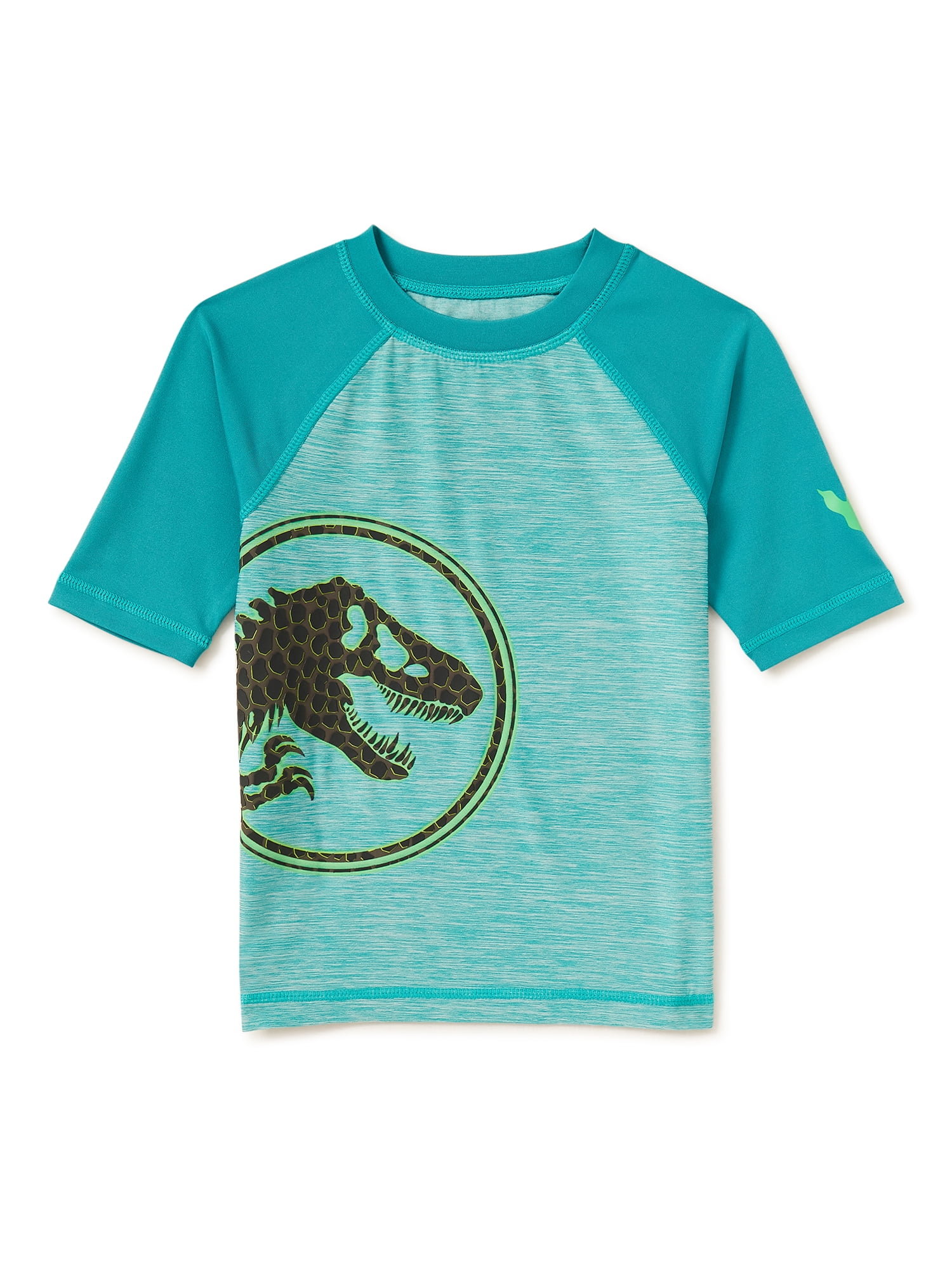 Jurassic World Crew Neck Rash Guard (Big Boys), 1 Count, 1 Pack