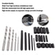 thumbnail image 3 of JUEGO DE EXTRAIRES DE TORNILLO, Easy Out 25 PCS Kit de extractor de perno roto Portátil para Mantenimiento, 3 of 7