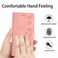 thumbnail image 2 of Flip cover suitable for Samsung A14 5G phone case wallet, butterfly embossed PU leather shell protection bumper card clip magnetic folding phone case, 2 of 5