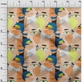 thumbnail image 3 of oneOone Cotton Poplin Light Beige Fabric Abstracts Sewing Craft Projects Fabric Prints By Yard 42 Inch Wide, 3 of 5