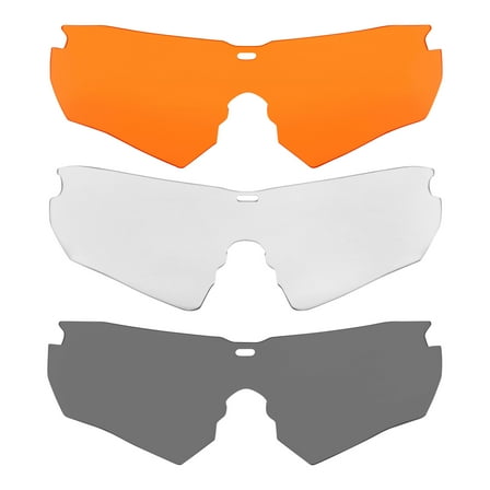 Ultrx Admiral Safety Glasses Set, 3-Lenses, Assorted