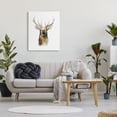 thumbnail image 2 of Stupell Industries Deer Portrait Watercolor Animals & Insects Painting Gallery Wrapped Canvas Print Wall Art, 30 x 40, 2 of 7