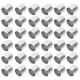 thumbnail image 4 of 100 Pcs Embout à Franges en Daim Perles Métalliques, 4 of 9
