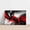 Red Track, variant on Wallume Store Red Black Abstract Splash Canvas Wall Art - Affordable Stylish Modern Home Decor