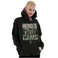 thumbnail image 3 of US Army Logo Heroes Wear Camo Eagle Hoodie Sweatshirt Women Men Brisco Brands S, 3 of 6