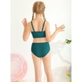 thumbnail image 4 of Uccdo 8-13T Girls Summer Swimsuits, Teenager Big Girls Solid Bikinis Bathing Suit, 2 Pieces, Size 8-13 Years, 4 of 8