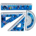 thumbnail image 4 of Disney Stitch 4pcs Straight Scale Ruler Triangle Plate Measurer Stationary Set Students School Supplies Accessories Kawaii Gift, 4 of 6
