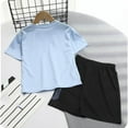thumbnail image 4 of ATOGUTA Boys Gym Outfits Active Short Set T-Shirt and Shorts Outfit for Boys Blue, Size 3-16 Years, 4 of 6