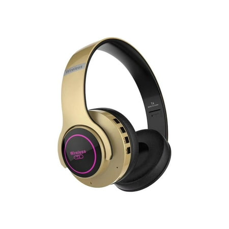 JOGZMZ Bluetooth Earphones Over-ear Foldable Computer Wireless Headphones Noise Cancellation HIFI Stereo Gaming Headset