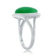 thumbnail image 2 of Beaux Bijoux Jade Ring in Silver - Jade Rings for Women - Jade Jewelry for Women - Jade Ring - Green Ring for Women - Jade Ring for Women - Jade Pear Teardrop Ring-9, 2 of 7