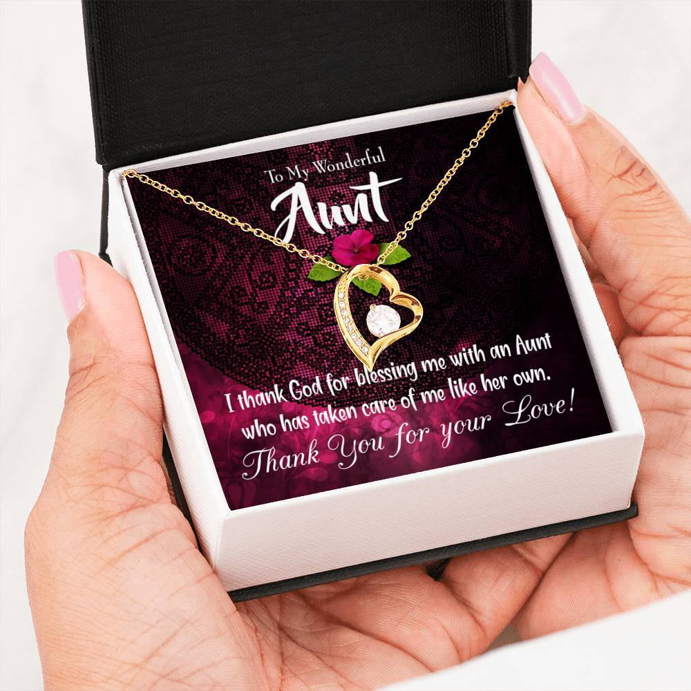 Express Your Love Gifts Aunt Gift, Aunt jewelry, Forever Necklace