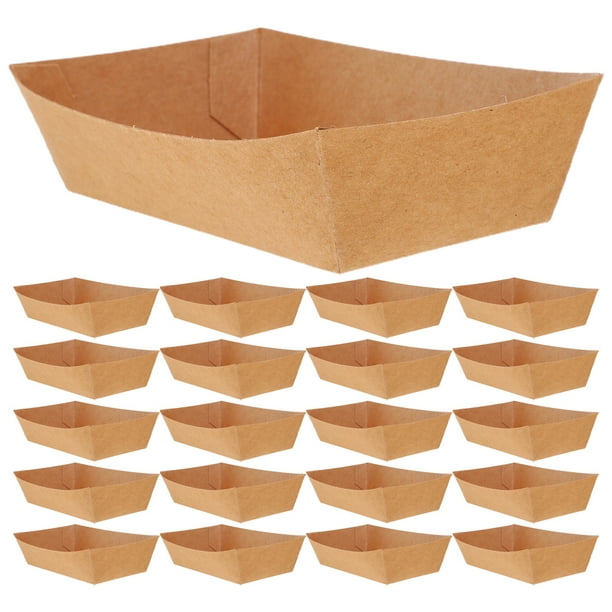 200 barquitos de papel para comida, barquitos de papel para hot dogs, bandejas para comida, barquitos para servir comida