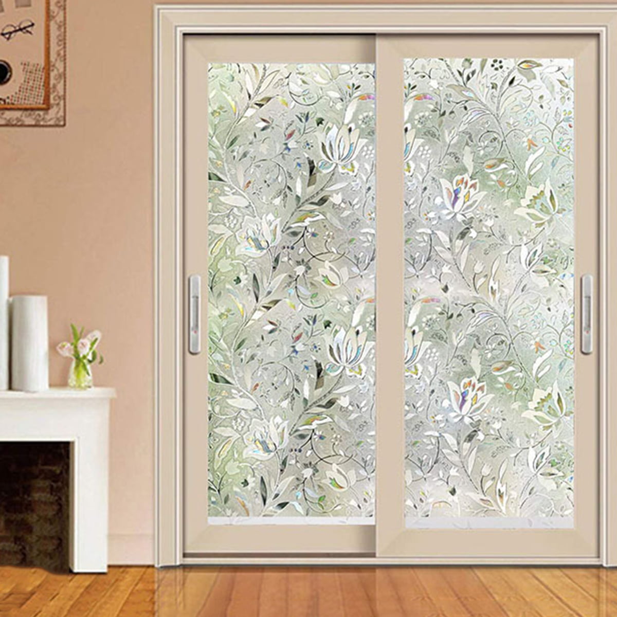 90cm Width Bathroom Office Privacy Frosted Frosting Removable Window Glass Film 