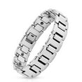 thumbnail image 2 of Mens Classic Tungsten Bracelet Modern Link Watch Band Style, 2 of 3