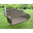 thumbnail image 1 of International Caravan Monaco Resin Patio Hanging Swing-Antique Black, 1 of 6
