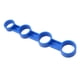 thumbnail image 3 of Resistencia de La Mano de Plástico Extensor de Ejercitador Fortalecedor - Azul L, tal se describe Sunnimix Entrenador de dedos para la mano, 3 of 8