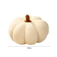 thumbnail image 3 of yulier Pumpkin Pillow, Halloween Pumpkin Shaped Throw Pillow, Soft Home Decorative Plush Pillow Toy Gifts Cute 3D Pumpkin Pillow Cushion for Couch Room Decor, 7.87"x4.72", 3 of 5