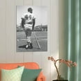 thumbnail image 4 of Hank Aaron Braves Baseball Poster Cool Artworks Painting Wall Art Canvas Prints Hanging Picture Home Decor Posters Gift 08x12inch(20x30cm), 4 of 6