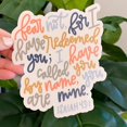 thumbnail image 4 of Sticker | Isaiah 43:1, 4 of 11