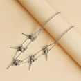 thumbnail image 4 of Comfortable Gothic Bird Skull Necklace Mysterious Styles Necklace Alloy Texture Suitable for Lovers of Gothic Culture, 4 of 8