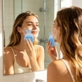 thumbnail image 4 of Silicone Facial Cleansing Brush, Manual Face Scrubber for Deep Pore Cleaning, Soft Massage Tool for Daily Skincare, Gentle Exfoliating Pad for All Skin Types, 4 of 6