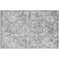 thumbnail image 3 of 2x3 Modern Gray Small Area Rug, Throw Mat for Indoor Entry | Ideal for Kitchen or Bathroom Rugs 2' x 3', 3 of 8