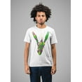 thumbnail image 2 of Old Glory Mens Mardi Gras Crawfish Short Sleeve Graphic T Shirt, 2 of 6