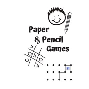 Pre-Owned Paper & Pencil Games: Paper & Pencil Games: 2 Player Activity Book, Blue - Tic-Tac-Toe, Dots and Boxes - Noughts And Crosses (X and O) -- Fu