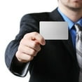 thumbnail image 4 of RENACLIPY Business Card for Printing 50Pcs in Silver Color for Professionals, 4 of 6