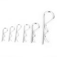 thumbnail image 3 of Dioche Pin Clip, 110pcs R-Type en Acier Inoxydable Galvanisé Vague Goupille Pin Outils à Main Accessoire, R Clip, 3 of 8