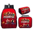 thumbnail image 4 of Conjunto de mochilas escolares periféricas de animación Roblox para estudiantes de escuela primaria y secundaria, el mejor regalo, nuevo, 3 piezas, 4 of 4