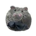 thumbnail image 4 of Lindo gorro de cerdo de peluche decorativo, juguete creativo, regalo, gorro suave para cosplay de invierno y Halloween. Gris, 4 of 8
