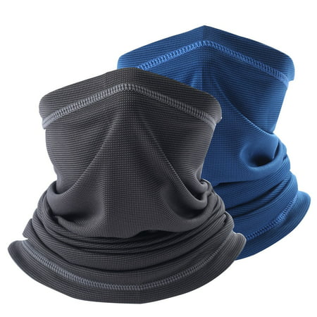 AIWOLU Neck Gaiter Face Scarf- Thin Windproof and Breathable Cycling Fishing Hiking Sun Mask for Outdoor Sports