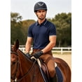 thumbnail image 6 of Cadmus 3 Pack Men's Quick Dry Golf Polo Shirts Lightweight Breathable Collared Casual Shirts,8878,Black+Navy Blue+Red,XL, 6 of 7