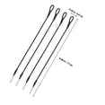 thumbnail image 2 of STRANDCHIC 100Pcs Tag Rope for Clothing Stores Malls with Black Plastic Ties 17x0.6x0.2in, 2 of 4