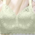 thumbnail image 4 of Ohufall Womens Push Up Bras Wireless with Lace Detail Bra Breathable Seamless Fit Everyday Underwear, 4 of 5