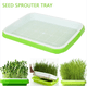 thumbnail image 1 of PIX-LINK Pot de doble capa de semillas de frijol hidropónico para césped de trigo, bandeja para guardería, kit de cultivo de microverduras sin suelo PIX-LINK Plantación y cuidado de plantas, 1 of 9